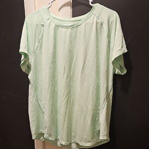 Tek Gear Light Green Short Sleeve Tee